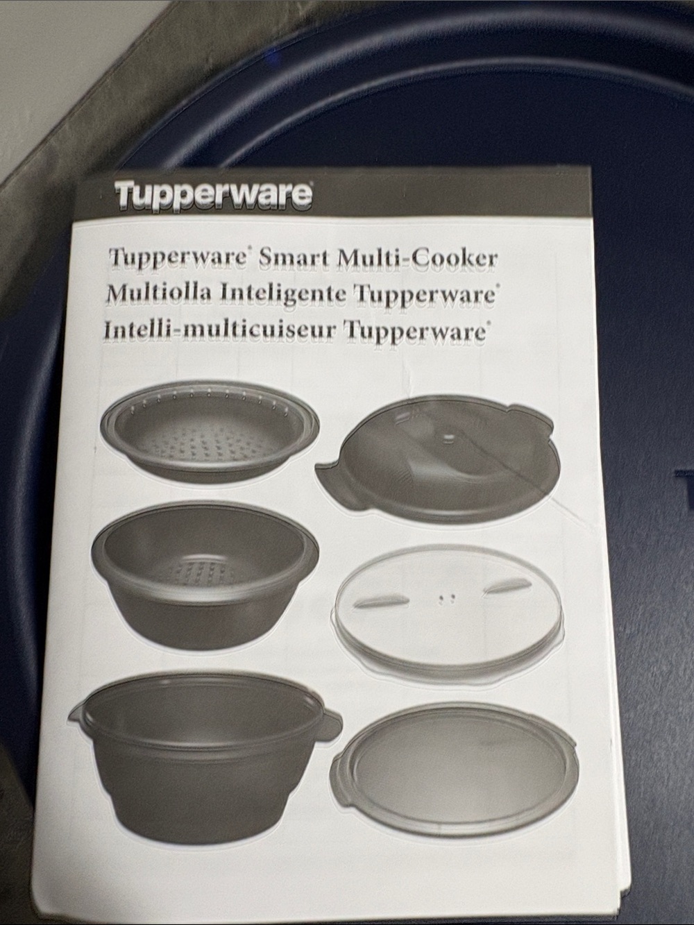 Tupperware Smart Multi-Cooker Microwave Steamer Rice Pasta Cooker -Complete Set - Picture 3 of 13